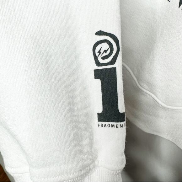 INTERSCOPE x FRAGMENT 2PAC Light Khaki Hoodie NEW in XL - Picture 8 of 11